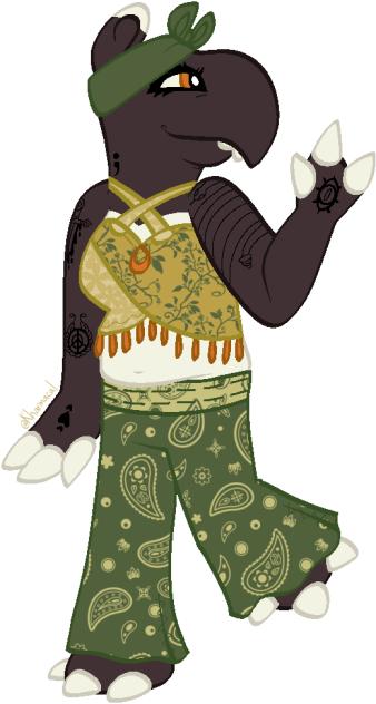 cute tapir lady