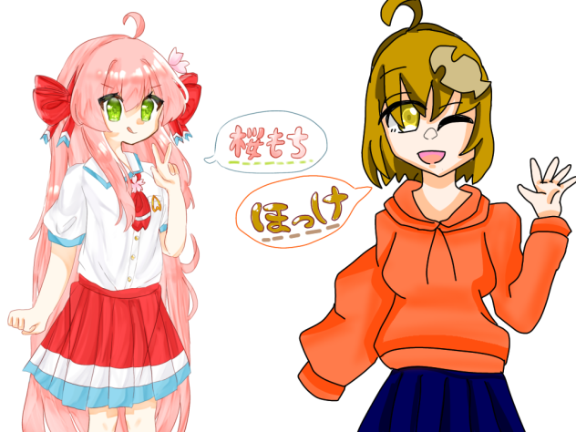 桜もちぬさんと合作！！