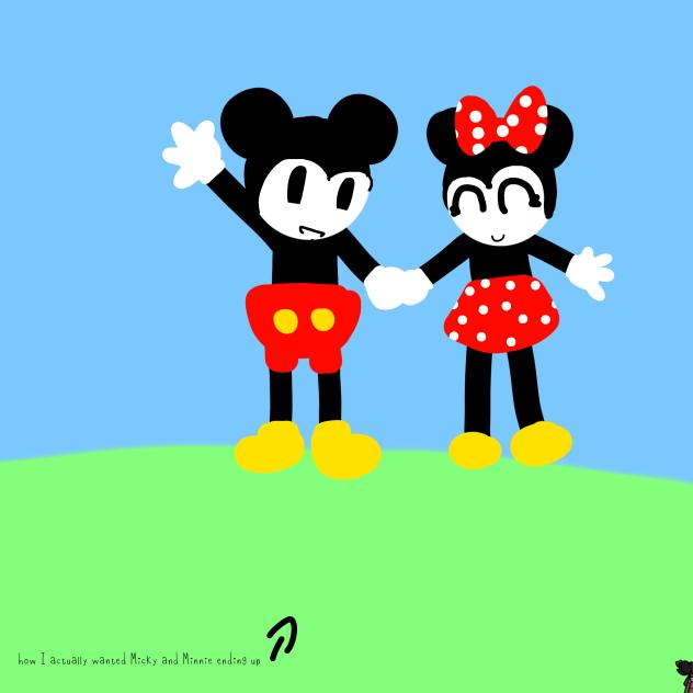 Mickey and minnie