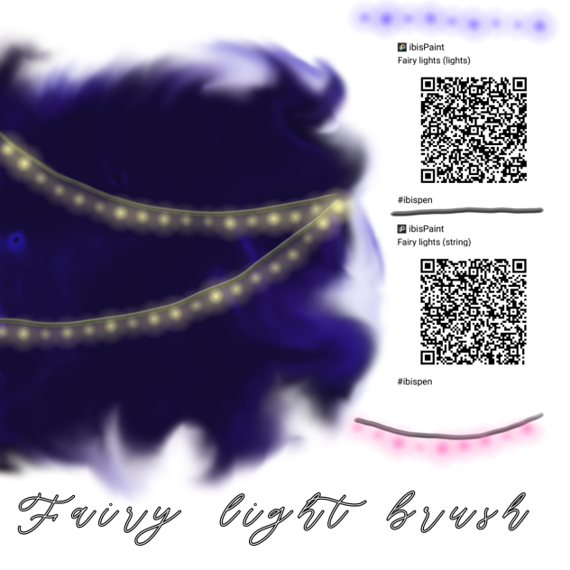 Fairy lights brush