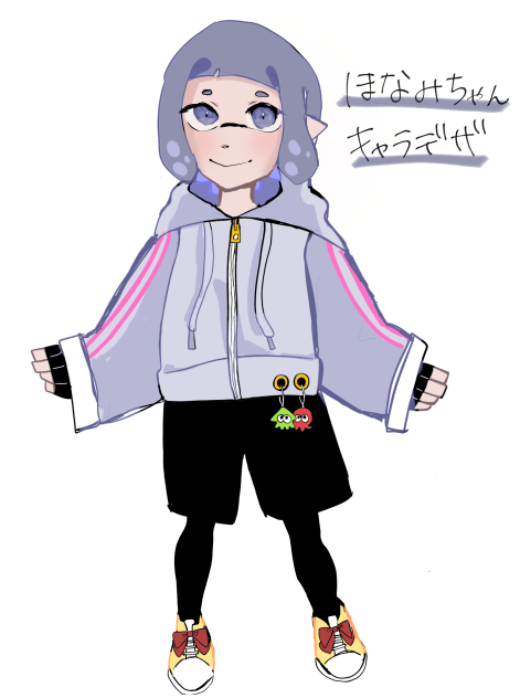 ほなみちゃんキャラデザ