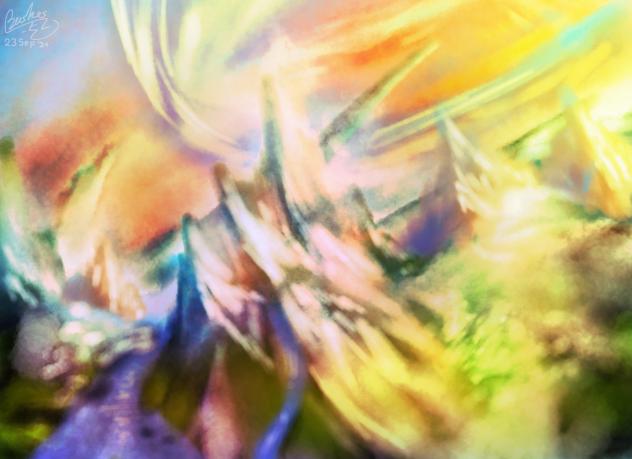 Dusk through the past