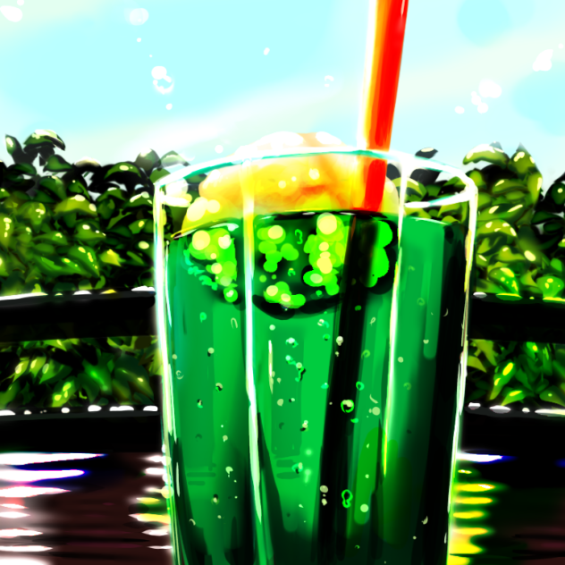 おメロンソーダ