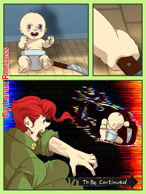Babysitting in JJBA