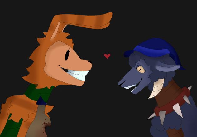 Pumpkin rabbit and witch sheep