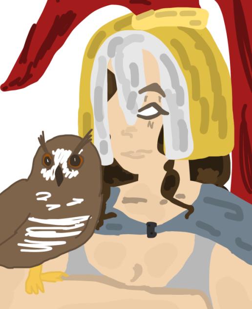 Athena and her owl