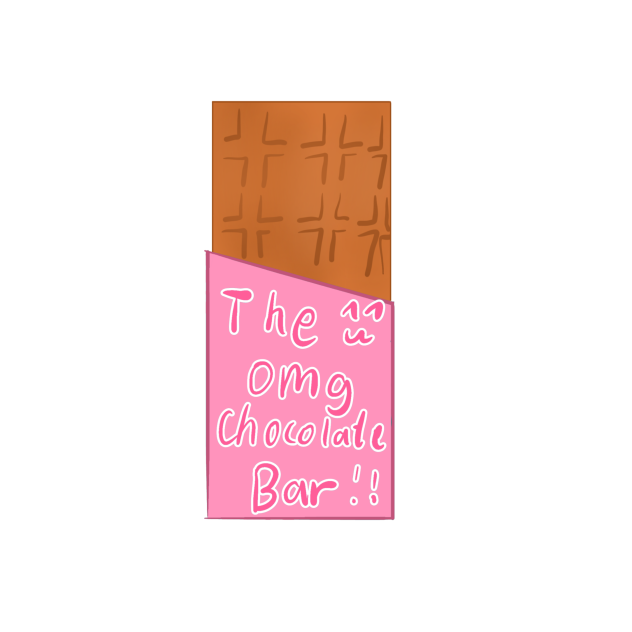 The omg chocolate in pink