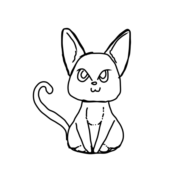 Cute cat 🐈‍⬛💕