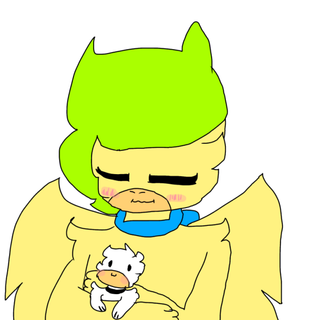 plushie (speedpaint kiwi X artic - ibisPaint