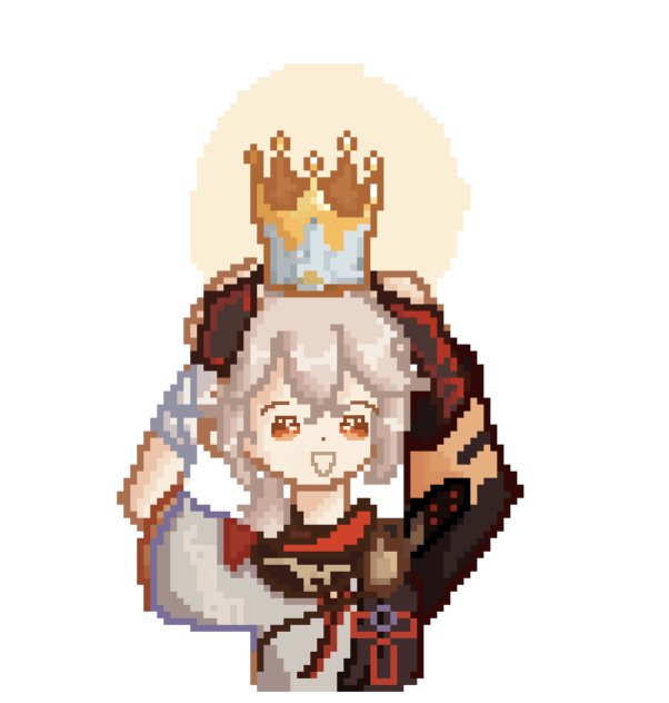 Pixel art Kazuha