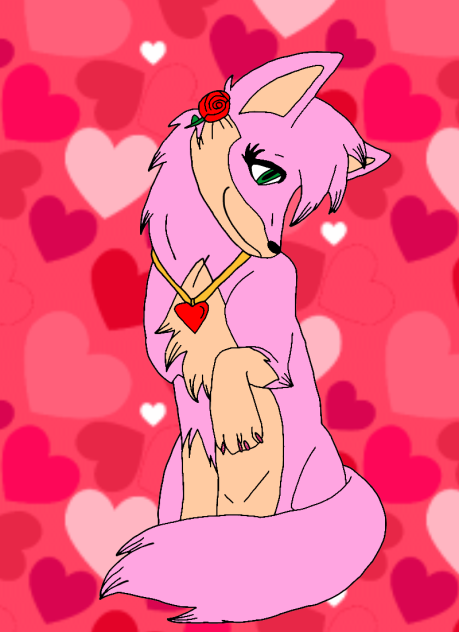 Amy Rose As A Wolf