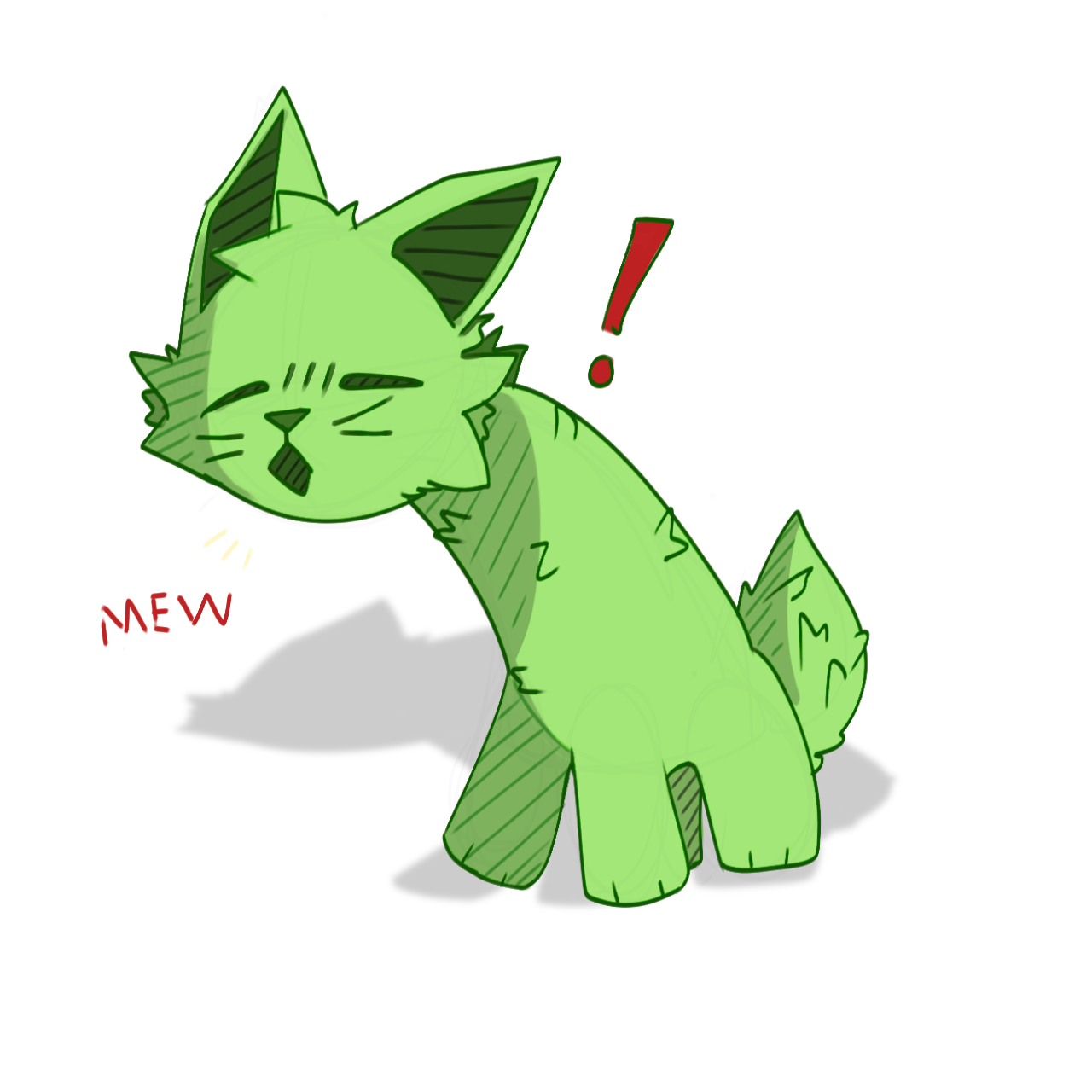 creeper cat ibisPaint