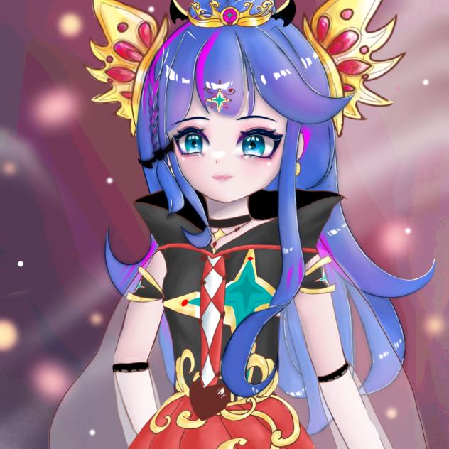 jelly art style(maybe only the hair) - ibisPaint