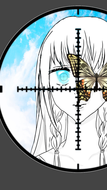 スコープの少女