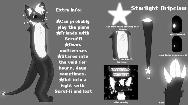 Starlight Dripclaw refrence sheet - ibisPaint