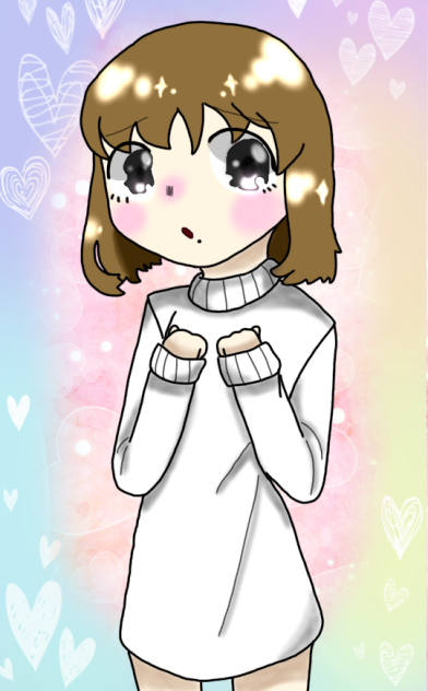 ふわふわセーター
