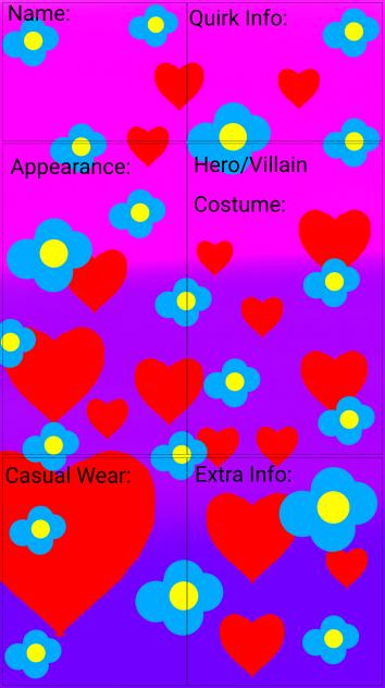 MHA Children of AFO character sheet