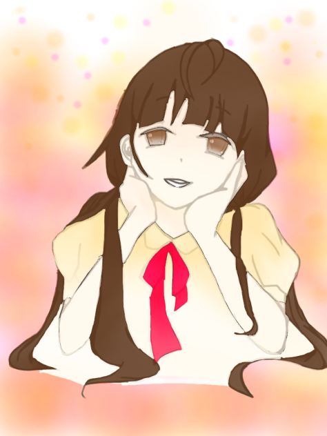 線画 塗らせて頂きました。