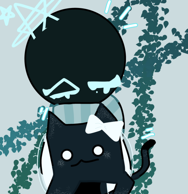💙🐱⬜