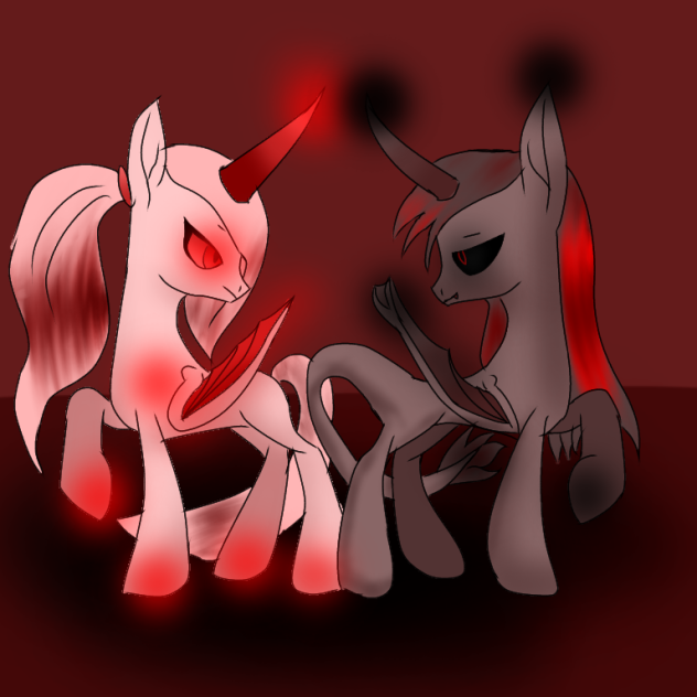 me and my evil shadow - ibisPaint