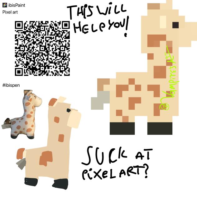 Pixel art brush