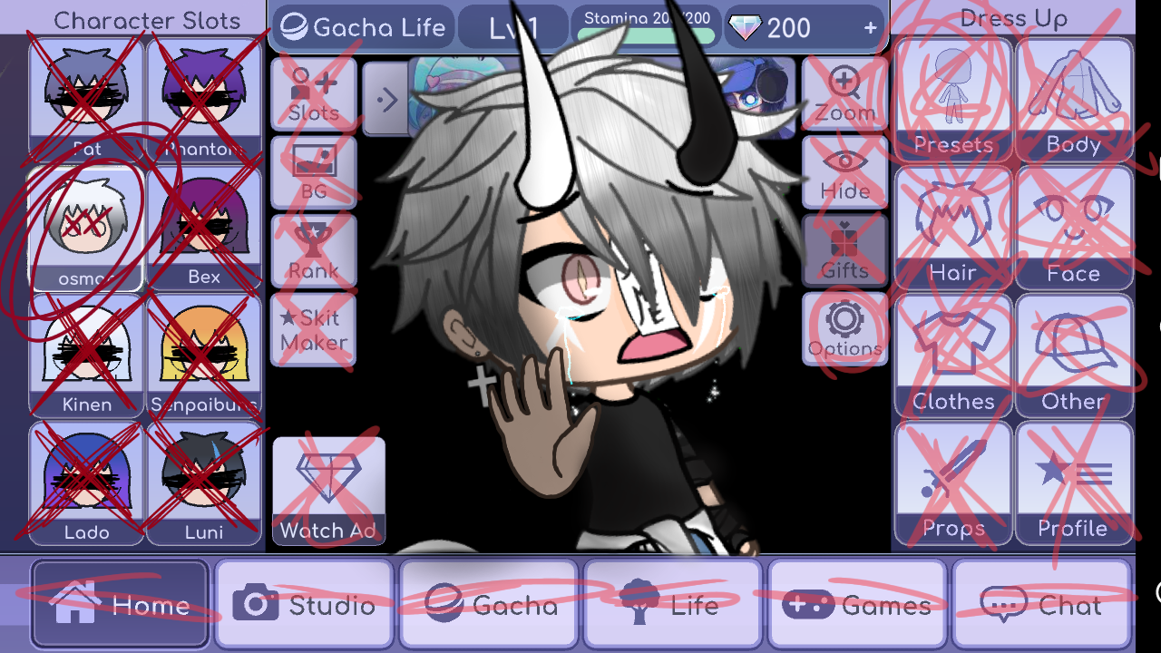 Gacha Life Ibispaint
