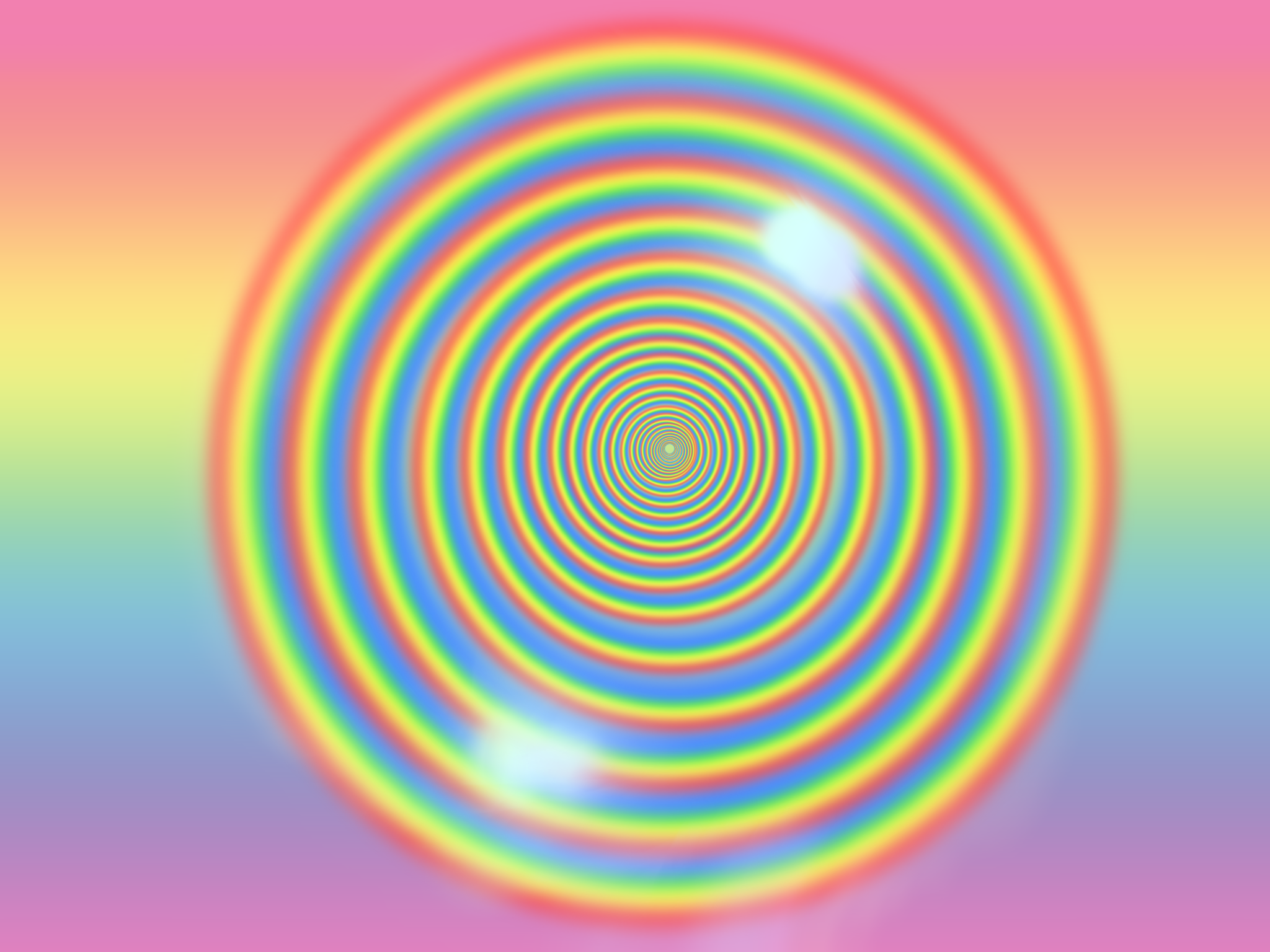 Rainbow swirl - ibisPaint