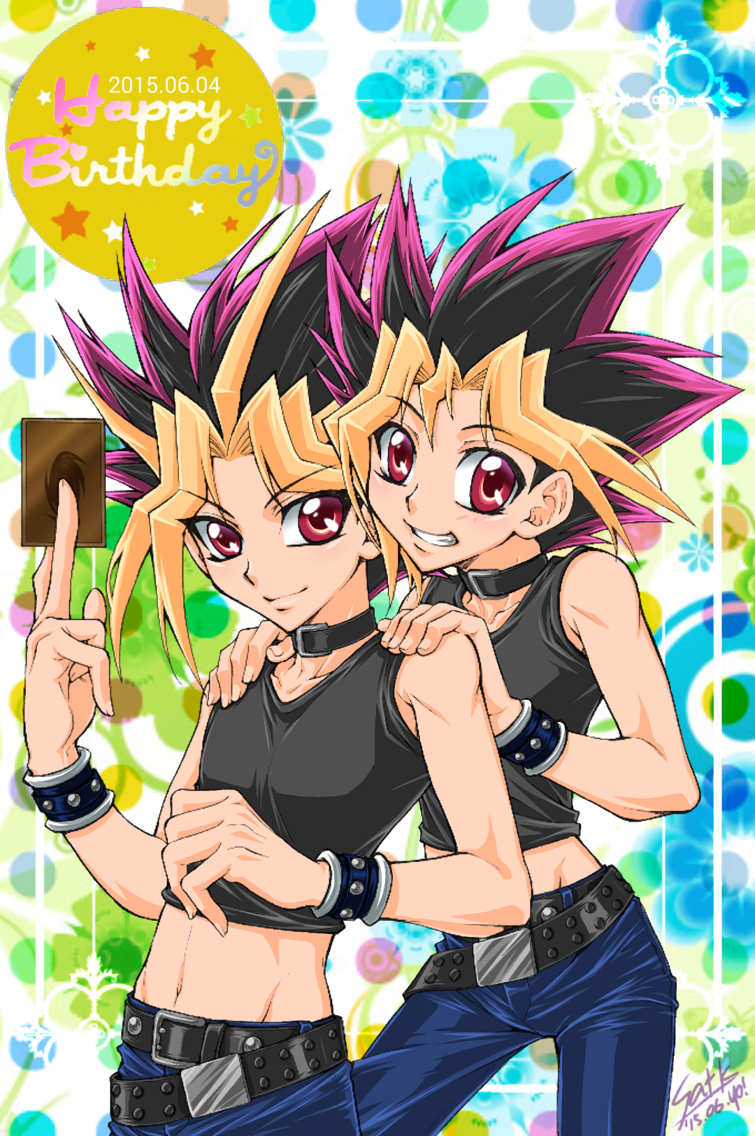 遊戯さんはぴば! ibisPaint