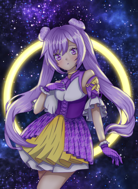 紫色のもの Ibispaint