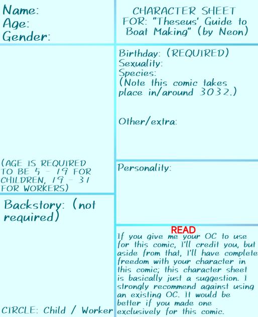 Character Sheet ( TGTBM )