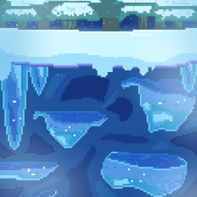 pixel art winter