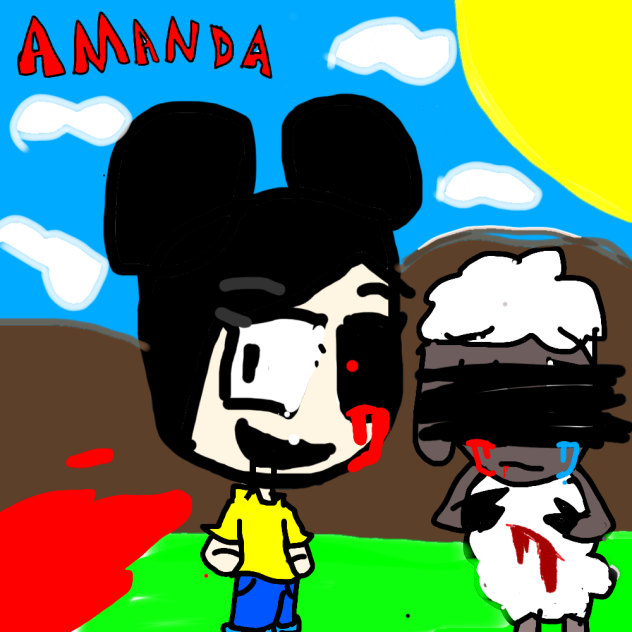 Amanda and wooly