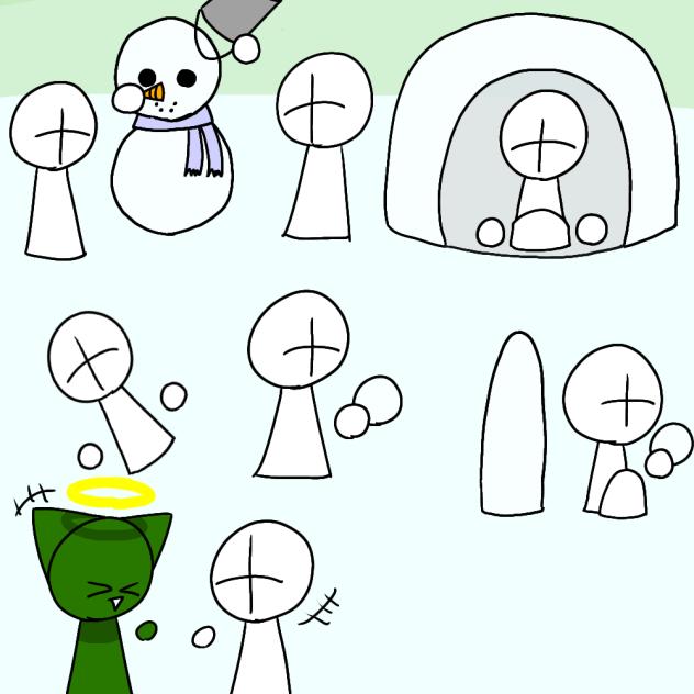雪で遊ぼう合作!!　(スプランキー)