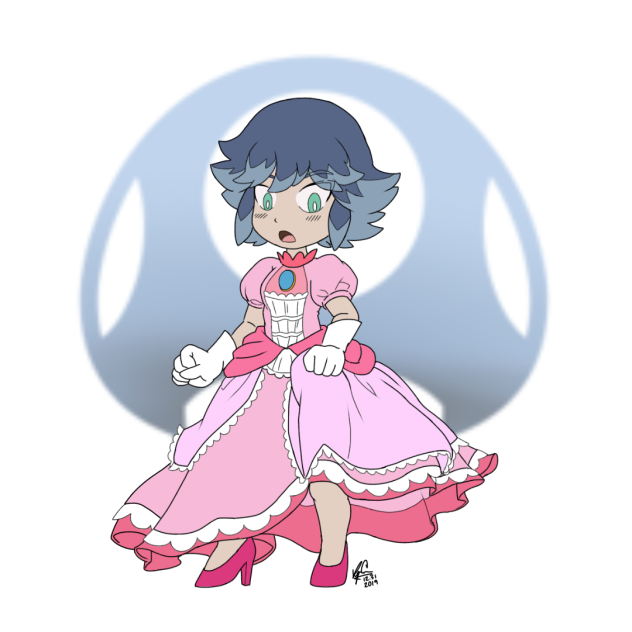 Fubuki Himekawa (Peach) - ibisPaint