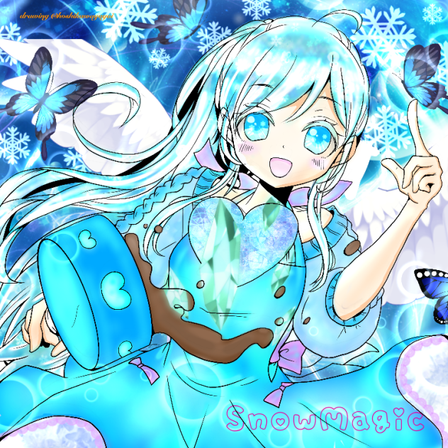 星川ヤヨイ様の線画をお借りしました②