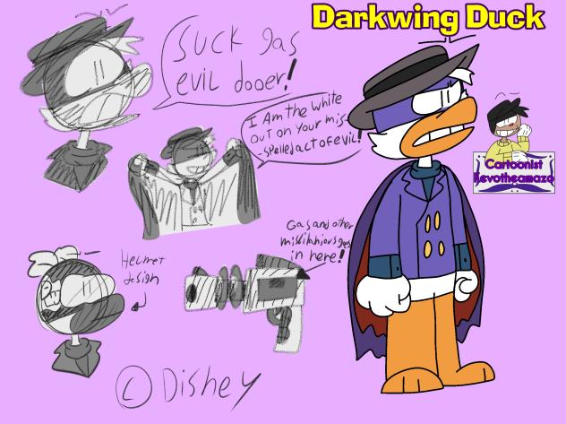 Darkwing duck in my style