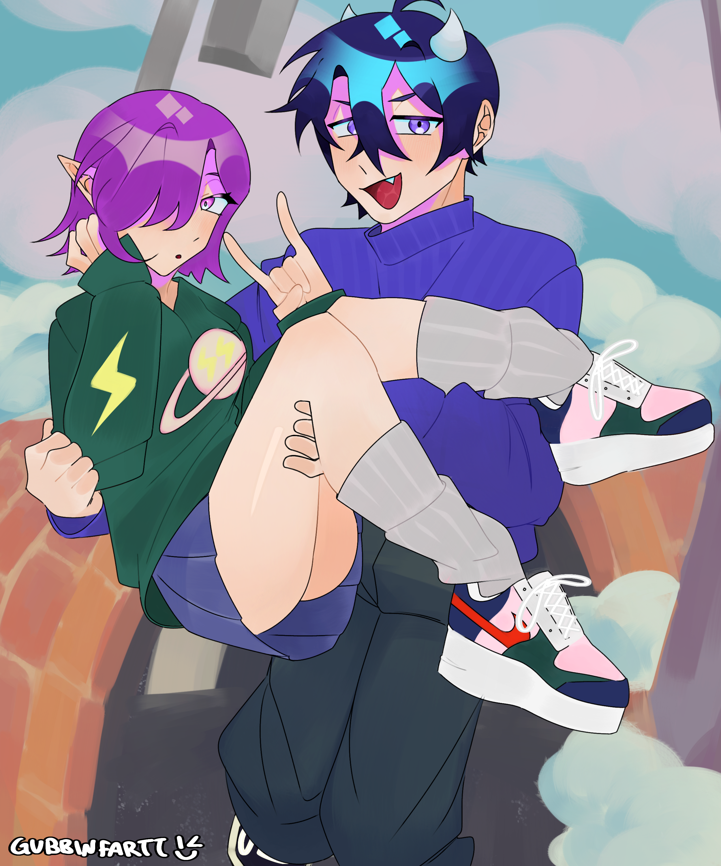 Winter Date w OC's! - ibisPaint