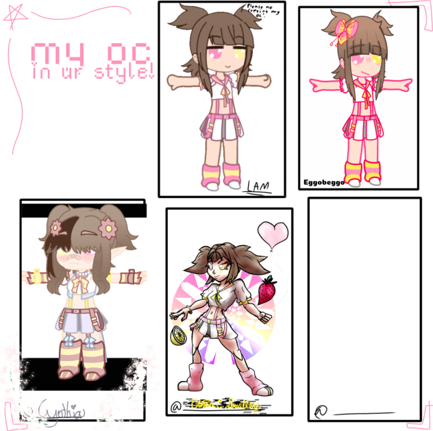 OC in Your Style- with a twist