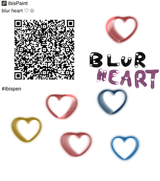blur heart ♡