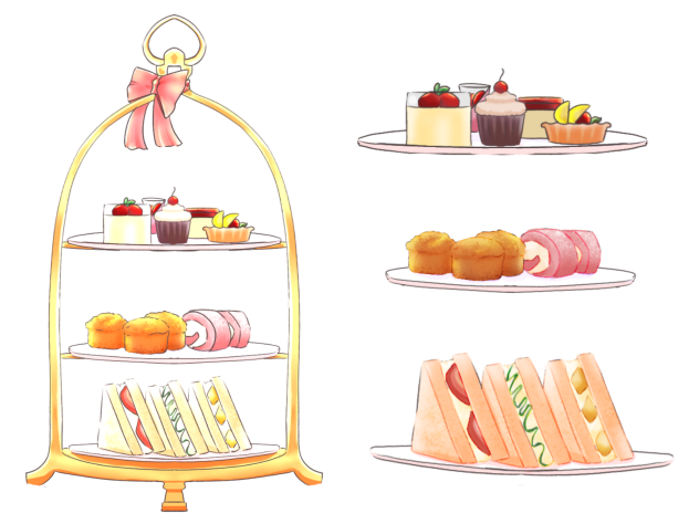 IBM3312 sweets teatime snacks