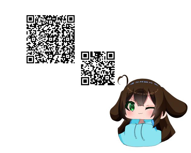 QRコード読み取ってみてね