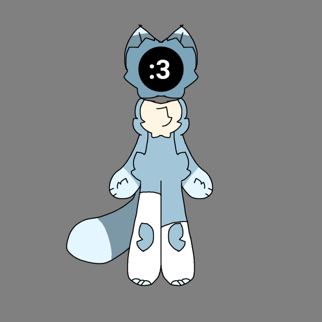 redrew Blue!