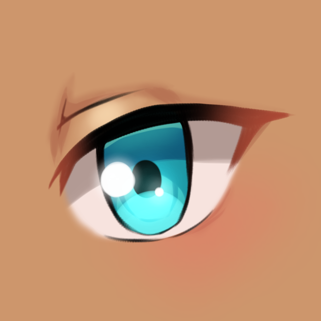 how to draw an eye (stylus test) ibisPaint