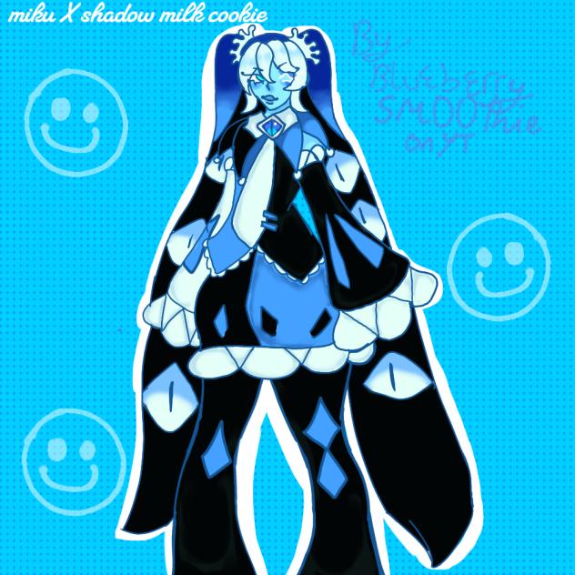 miku X shadow milk cookie