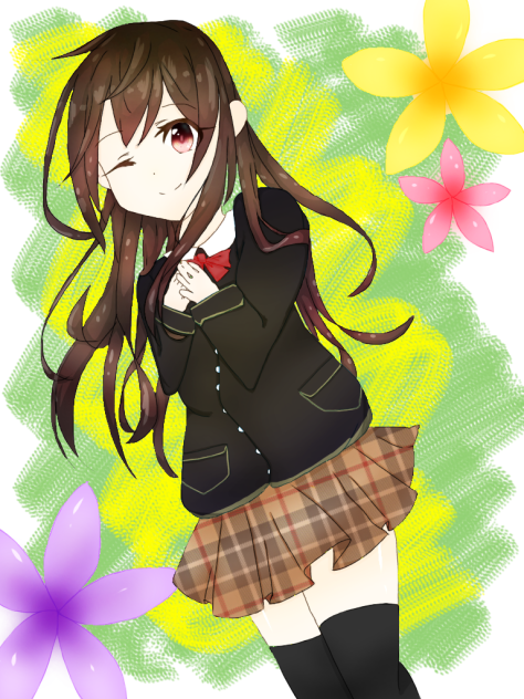 女の子 (リア充風)