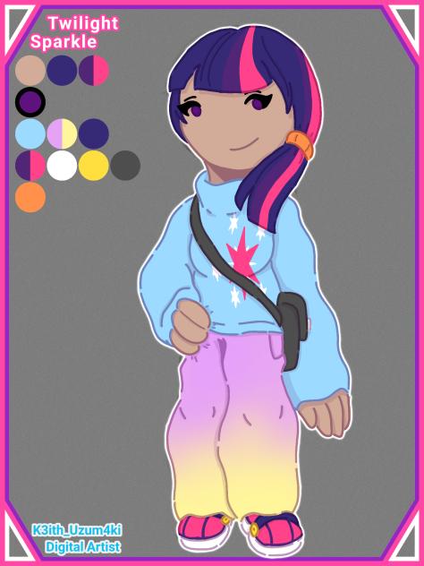 Twilight Sparkle - Human version;