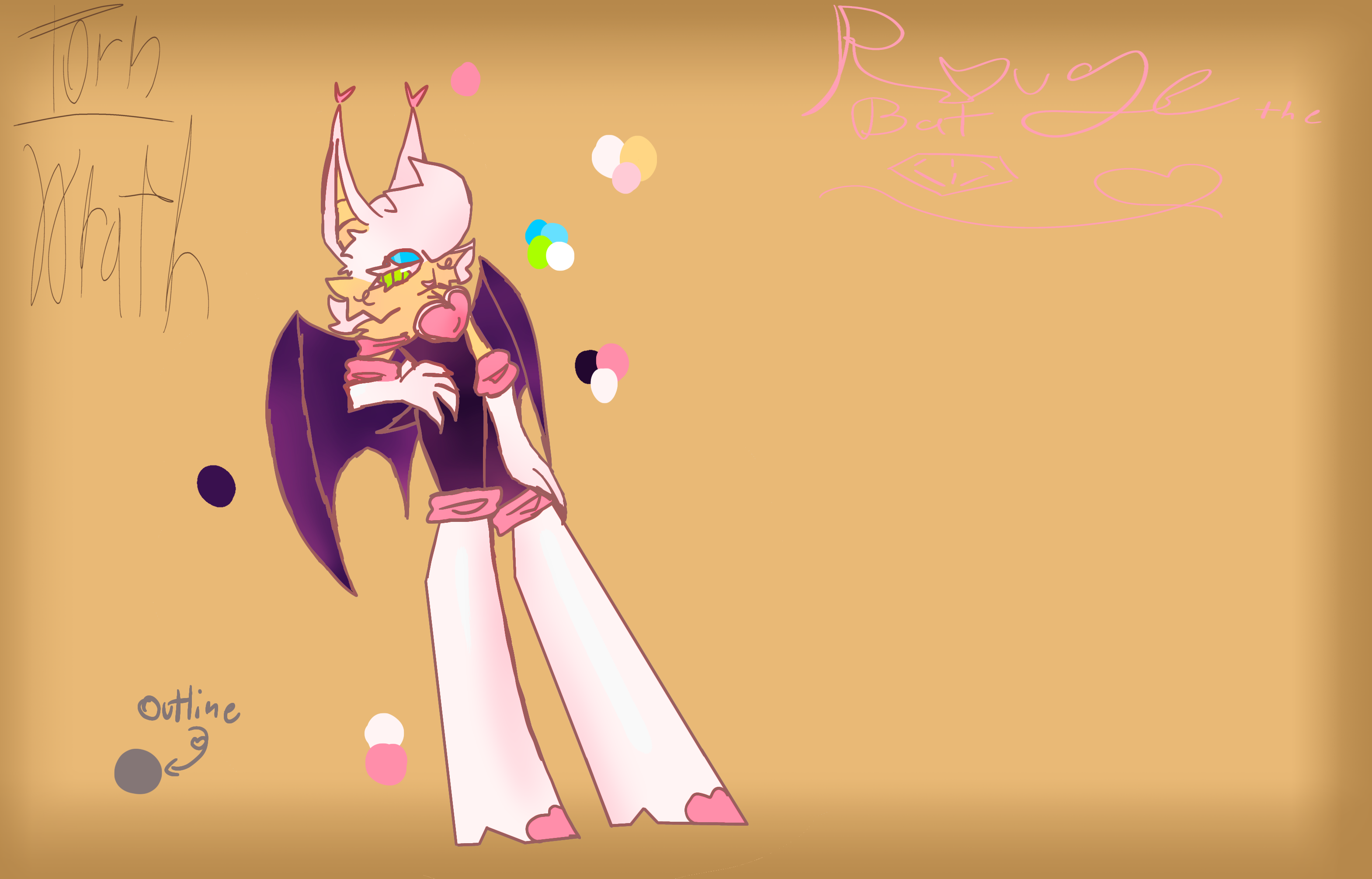 Rouge the Bat - ibisPaint