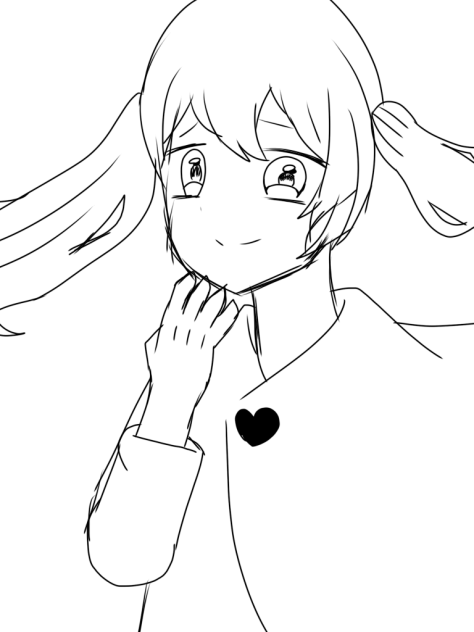 (´^ω^｀)ﾌﾞﾌｫwww線画