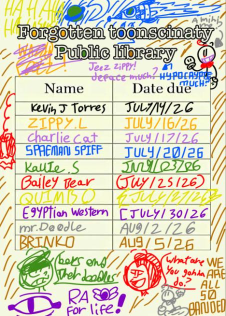 Public library card meme