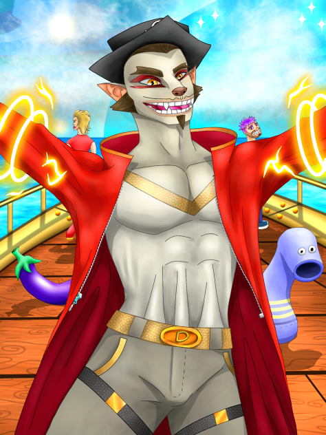 Dangonzhardi on his ship